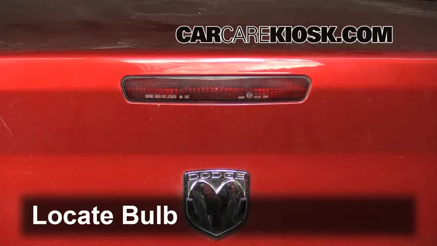 2008 Dodge Avenger SXT 2.4L 4 Cyl. Lights Center Brake Light (replace bulb)